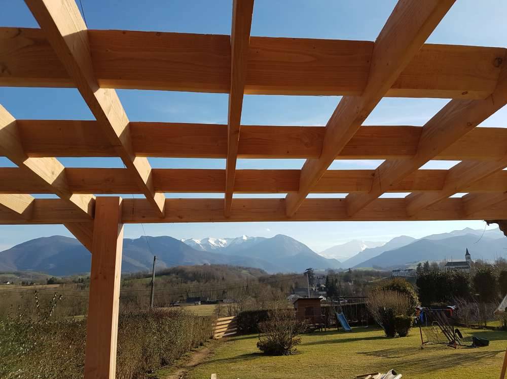 Carport à Bénéjacq